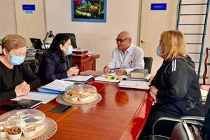 Рабочая встреча: РНТБ и Научно-клинический центр кардиохирургии и трансплантологии обсудили вопросы патентной поддержки.