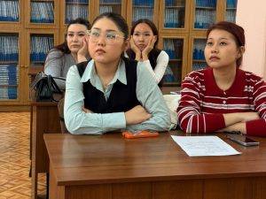 Панельная встреча с магистрантами КазНМУ им. С. Асфендиярова, КАЗНИИ онкологии и радиологии